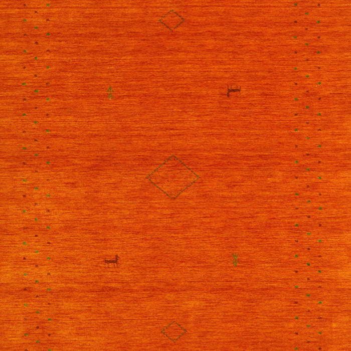 Machine Washable Contemporary Red Rug, wshcon2468