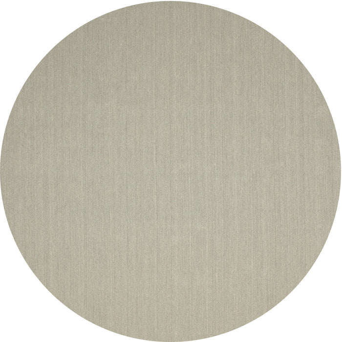 Sideview of Contemporary Sage Green Solid Rug, con246