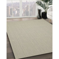 Contemporary Sage Green Solid Rug, con246