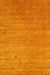 Machine Washable Contemporary Orange Red Rug, wshcon2471