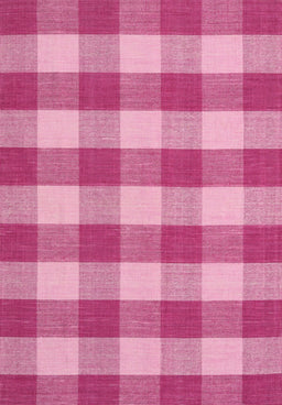 Machine Washable Contemporary Deep Pink Rug, wshcon2472