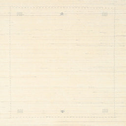 Sideview of Machine Washable Contemporary Peach Beige Rug, wshcon2474