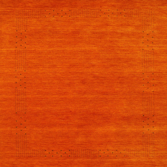 Sideview of Machine Washable Contemporary Red Rug, wshcon2475