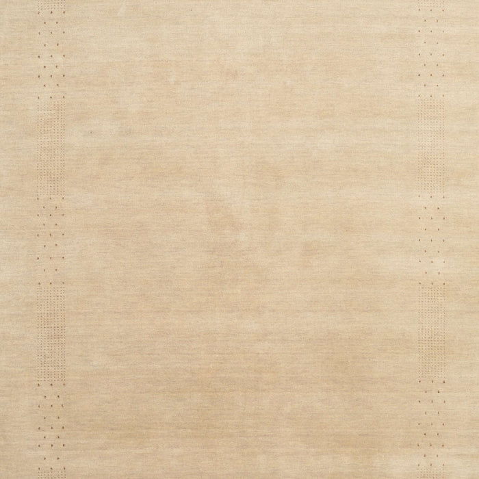 Contemporary Yellow Solid Rug, con2478