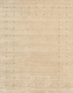 Contemporary Yellow Solid Rug, con2479