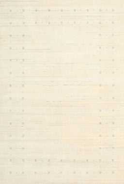 Contemporary Peach Beige Solid Rug, con2481