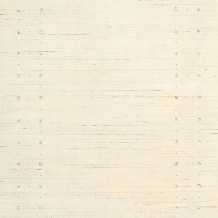 Contemporary Peach Beige Solid Rug, con2481