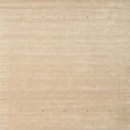 Square Contemporary Brown Solid Rug, con2486