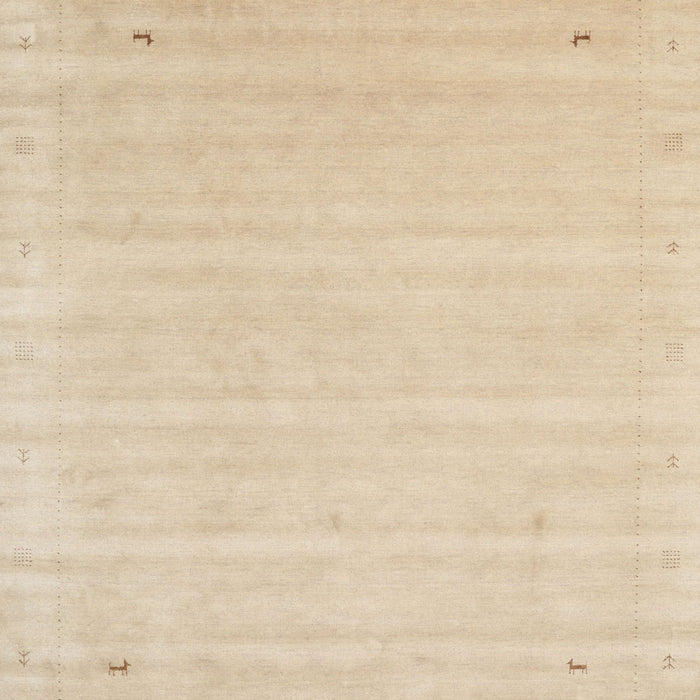 Contemporary Brown Solid Rug, con2487