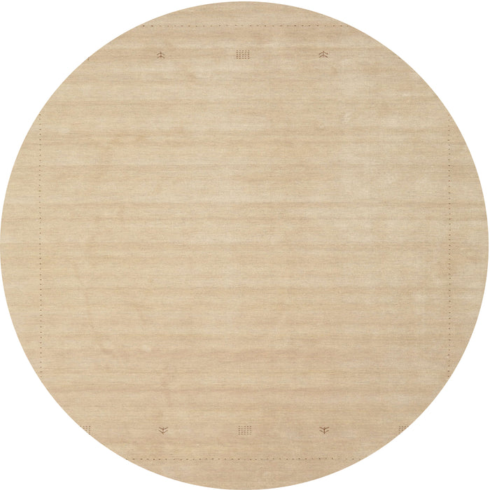 Sideview of Contemporary Brown Solid Rug, con2488
