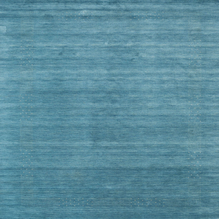 Sideview of Machine Washable Contemporary Blue Ivy Blue Rug, wshcon2493