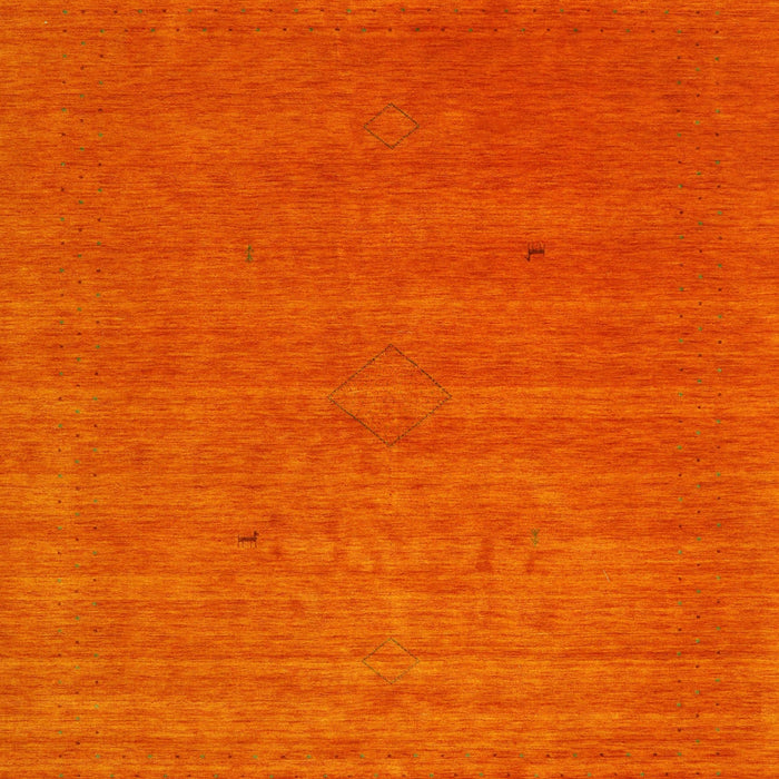 Contemporary Neon Red Modern Rug, con2494