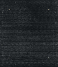 Machine Washable Contemporary Gunmetal Green Rug, wshcon2495