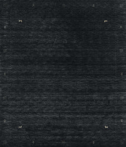 Machine Washable Contemporary Gunmetal Green Rug, wshcon2495