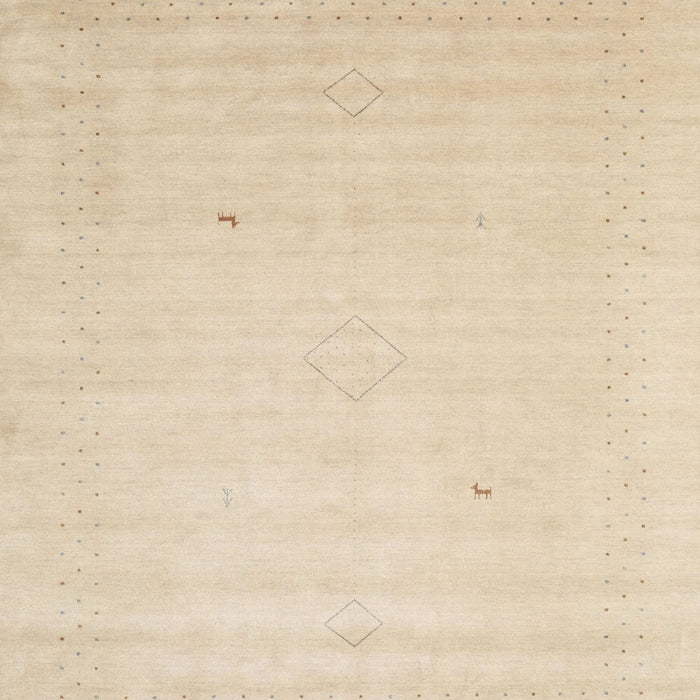 Contemporary Deep Peach Orange Solid Rug, con2498