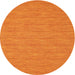 Sideview of Contemporary Orange Red Modern Rug, con250