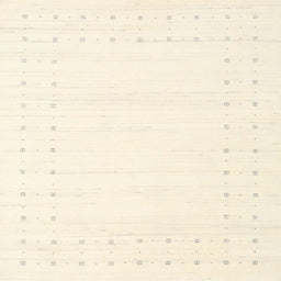 Square Contemporary Beige Solid Rug, con2511