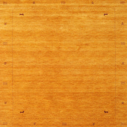 Sideview of Machine Washable Contemporary Dark Orange Rug, wshcon2513