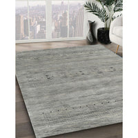 Contemporary Dark Gray Modern Rug, con2520