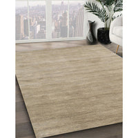 Contemporary Light French Beige Brown Modern Rug, con2525