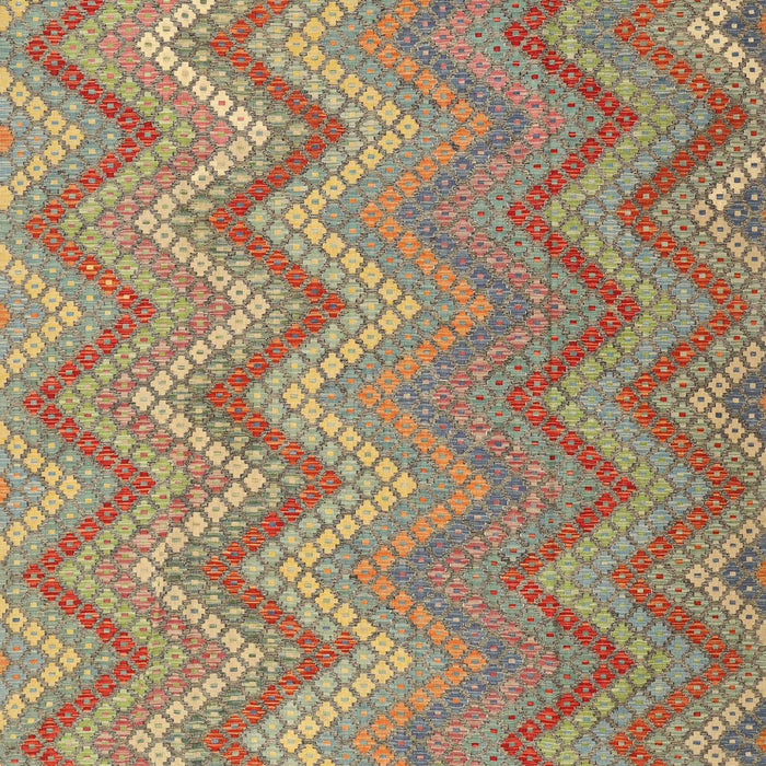 Contemporary Brownish Green Southwestern Rug, con2535