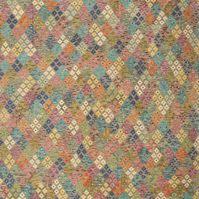 Contemporary Brownish Green Southwestern Rug, con2536