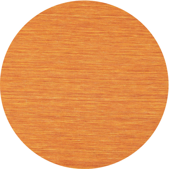 Square Machine Washable Contemporary Dark Orange Rug, wshcon253