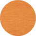 Square Machine Washable Contemporary Dark Orange Rug, wshcon253