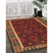 Machine Washable Contemporary Sienna Brown Rug in a Family Room, wshcon2542