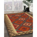 Machine Washable Contemporary Light Brown Rug in a Family Room, wshcon2543