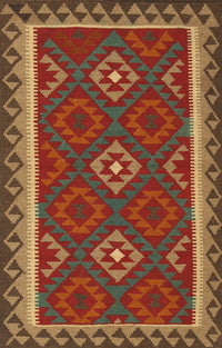 Machine Washable Contemporary Light Brown Rug, wshcon2543