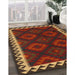 Machine Washable Contemporary Sienna Brown Rug in a Family Room, wshcon2544