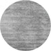 Sideview of Contemporary Gray Modern Rug, con2550