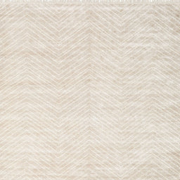 Square Contemporary Champagne Beige Solid Rug, con2553