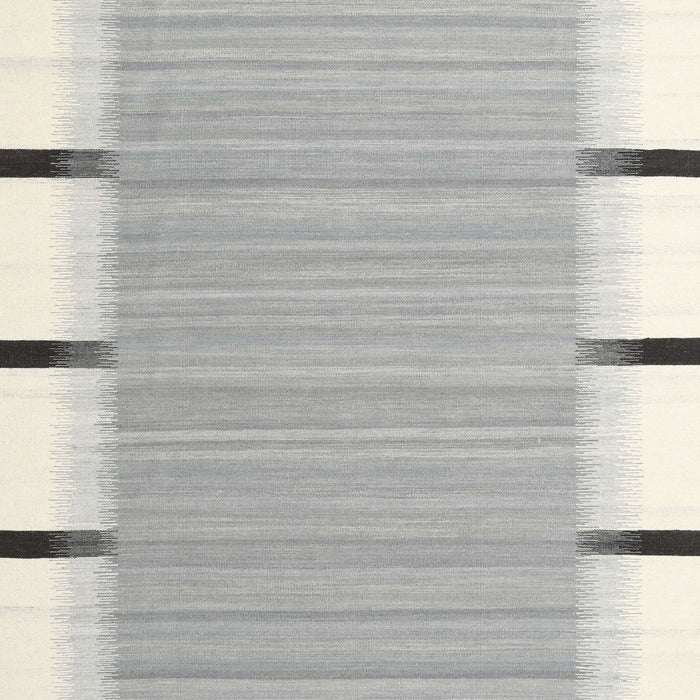 Machine Washable Contemporary Dark White Beige Rug, wshcon2556