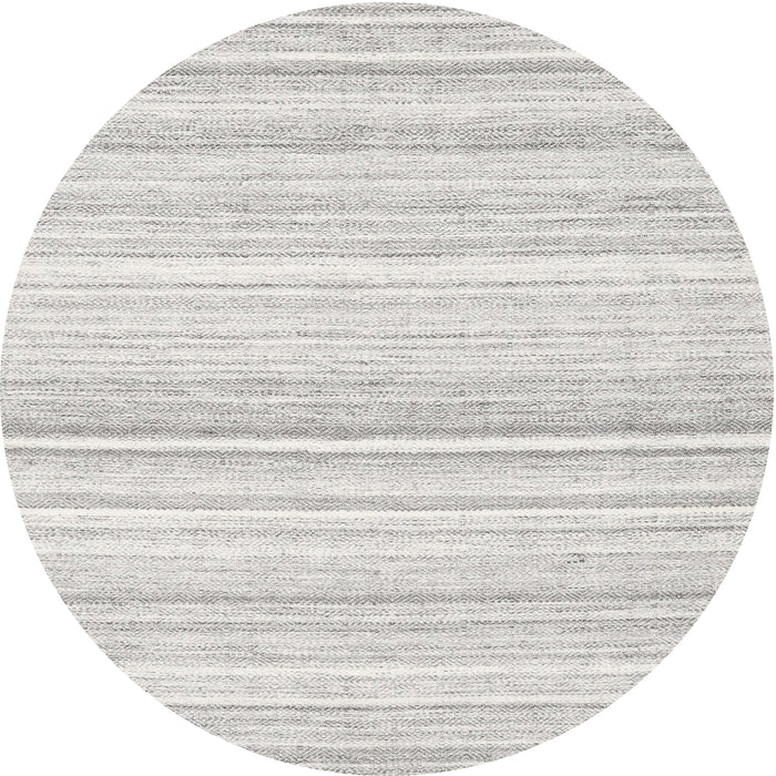Square Machine Washable Contemporary Cloud Gray Rug, wshcon2571