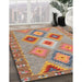 Machine Washable Contemporary Chestnut Red Rug in a Family Room, wshcon2573