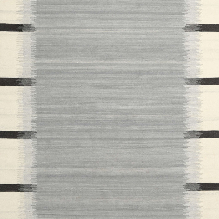 Contemporary Gunmetal Gray Modern Rug, con2574
