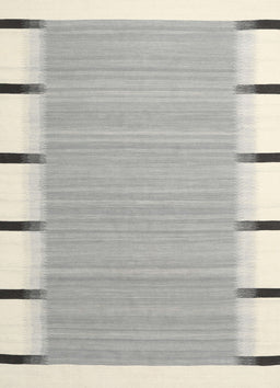 Machine Washable Contemporary Gunmetal Gray Rug, wshcon2574