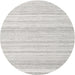 Square Machine Washable Contemporary Cloud Gray Rug, wshcon2575