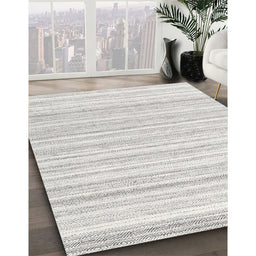 Machine Washable Contemporary Cloud Gray Rug in a Family Room, wshcon2578