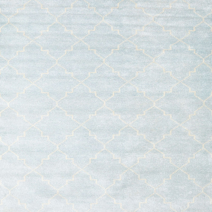 Sideview of Machine Washable Contemporary Lavender Blue Rug, wshcon2581