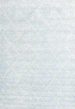 Contemporary Lavender Blue Modern Rug, con2581