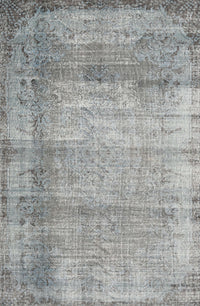 Machine Washable Contemporary Silver Gray Rug, wshcon2582