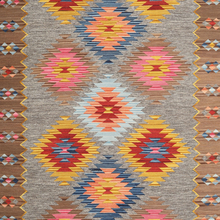 Machine Washable Contemporary Chestnut Red Rug, wshcon2583