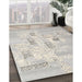 Machine Washable Contemporary Dark Gray Rug in a Family Room, wshcon2588