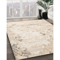 Contemporary Gold Modern Rug, con2589