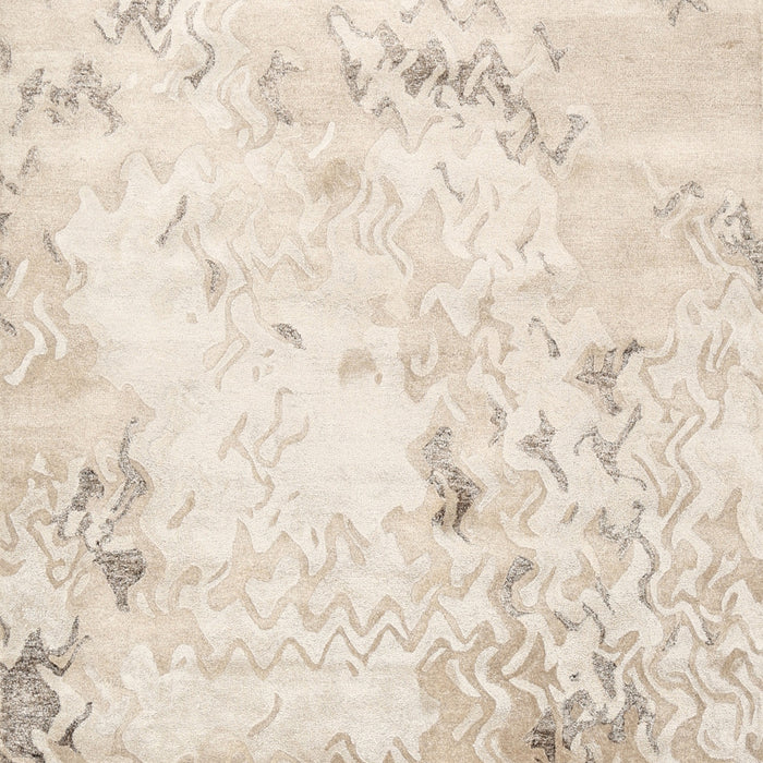 Contemporary Gold Modern Rug, con2589