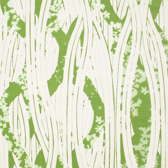 Contemporary Green Modern Rug, con258