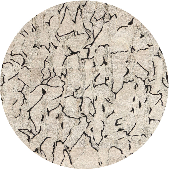 Square Machine Washable Contemporary Camel Brown Rug, wshcon2591